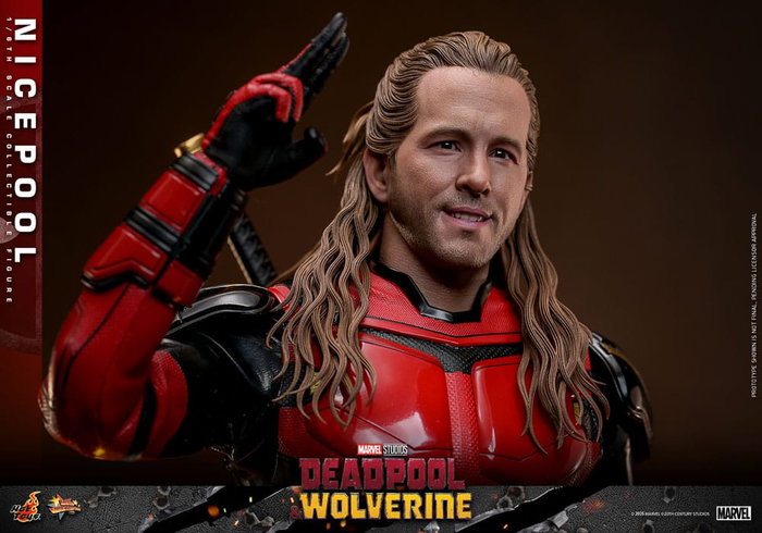 Hot Toys Figurine Movie Masterpiece 1/6 Nicepool Deadpool & Wolverine 30 cm Hot Toys Figurine Movie Masterpiece 1/6 Nicepool Deadpool & Wolverine 30 cm