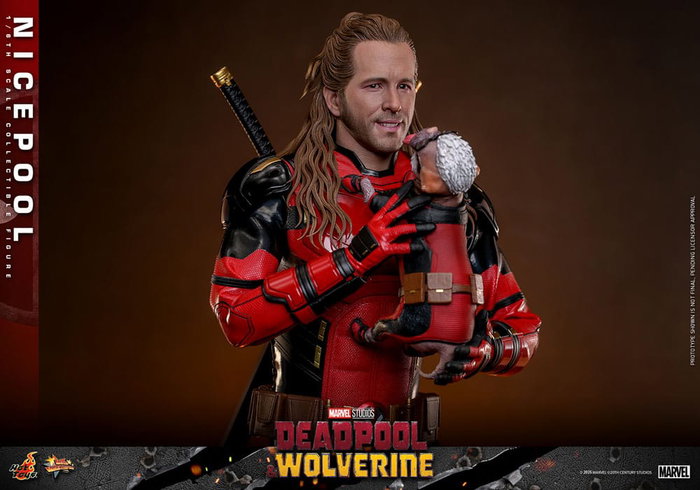 Hot Toys Figurine Movie Masterpiece 1/6 Nicepool Deadpool & Wolverine 30 cm Hot Toys Figurine Movie Masterpiece 1/6 Nicepool Deadpool & Wolverine 30 cm