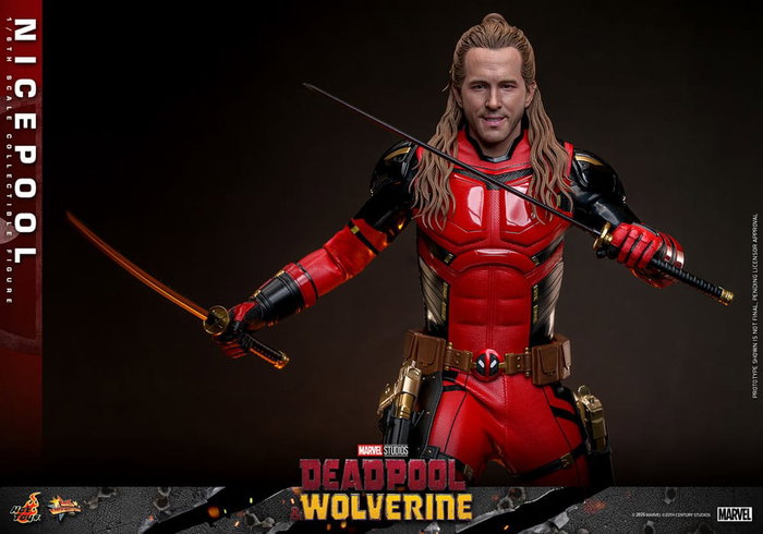 Hot Toys Figurine Movie Masterpiece 1/6 Nicepool Deadpool & Wolverine 30 cm Hot Toys Figurine Movie Masterpiece 1/6 Nicepool Deadpool & Wolverine 30 cm