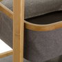 BigBuy Home Étagère de salle de bains Gris Naturel 45 x 36 x 98 cm