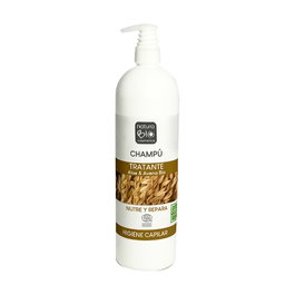 NaturaBIO Cosmetics Champú Tratante Aloe Vera y Avena 740 ml