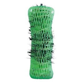 Bifull Lot de 6 bigoudis en maille avec brosse en nylon 20 mm