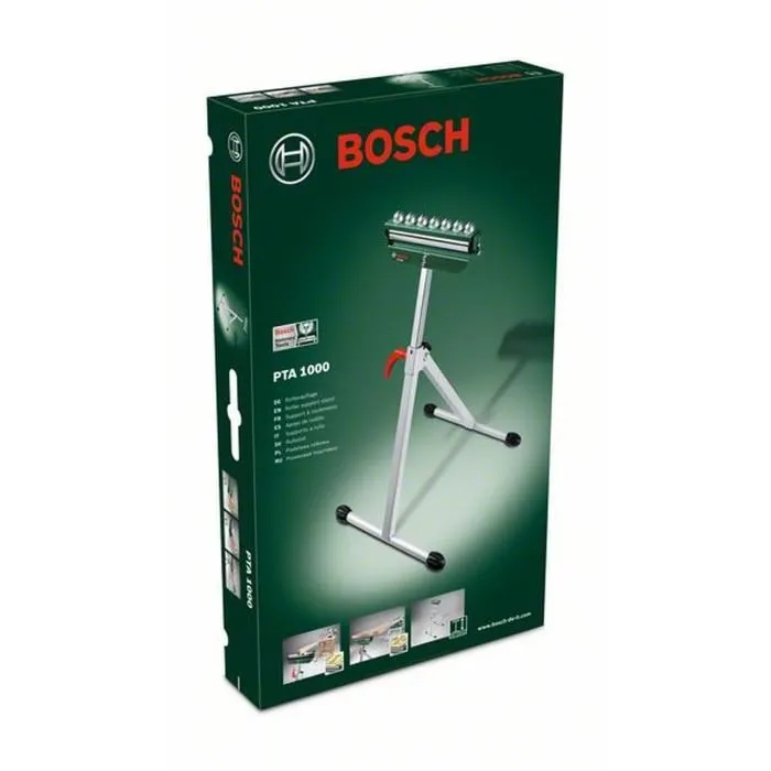 Bosch Servante Support à roulements PTA 1000 - Hauteur réglable 700-1150 mm, Charge max 100 kg
