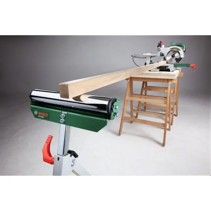 Bosch Servante Support à roulements PTA 1000 - Hauteur réglable 700-1150 mm, Charge max 100 kg