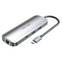 Hub USB Vention TOMHB Argenté 100 W