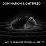Logitech G Souris Gamer Sans Fil G Pro X Superlight 2 DEX, Noir, Performance Légère, Capteur HERO 2, Technologie LIGHTSPEED