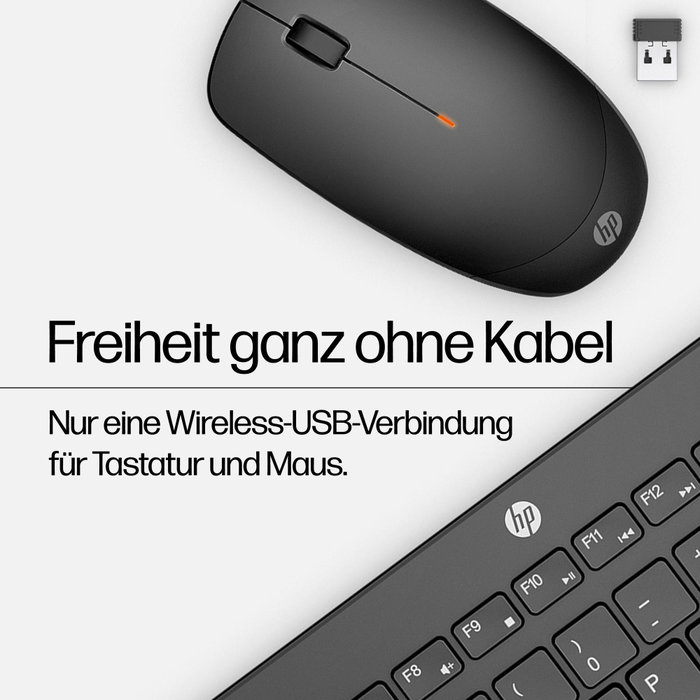 HP 230 Ensemble clavier et souris sans fil - Allemand