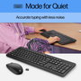 HP - Combo clavier et souris sans fil HP 230, 1600 DPI, 12 touches de fonction, longues autonomies - Clavier AZERTY / QWERTZ