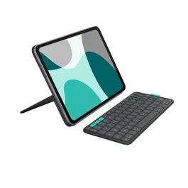 Logitech Flip Folio Étui clavier Graphite pour iPad Pro 11 (M4/M5) et iPad Air 11 (M2/M3)