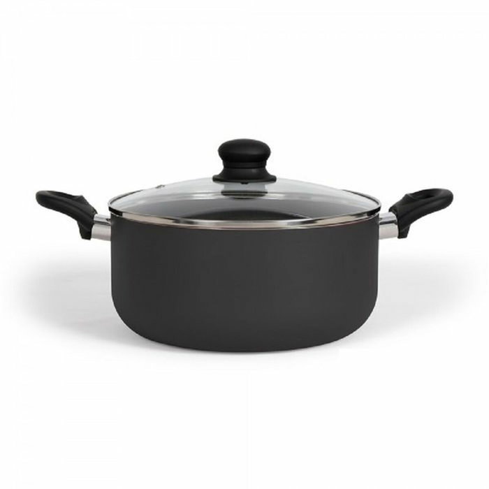 Livoo Faitout 24 cm Noir 4 L