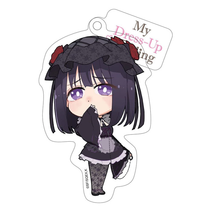 My Dress-Up Darling porte-clés Marin Shizuku Cosplay Chibi Style 8 cm My Dress-Up Darling porte-clés Marin Shizuku Cosplay Chibi Style 8 cm