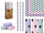 Arte Regal Rouleau Papier Cadeau 70 x 200 cm Pois Multicolores Assortis (Set de 50)