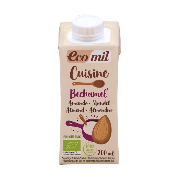 Ecomil Cuisine Béchamel aux Amandes BIO 200ml