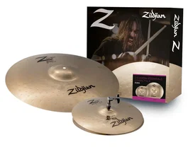Zildjian Z Custom Essentials Pack 14" Hi-Hat et 20" Ride Platine Batterie