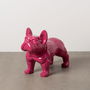 Figurine Décorative Fuchsia Chien 88 x 38 x 63 cm