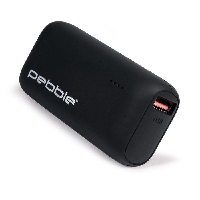 Veho Pebble PZ-5 - Batterie externe portable 5000mAh avec cellules Li-on 21700, port USB-C universel et port USB-A, compacte et légère