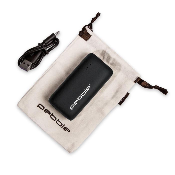 Veho Pebble PZ-5 - Batterie externe portable 5000mAh avec cellules Li-on 21700, port USB-C universel et port USB-A, compacte et légère