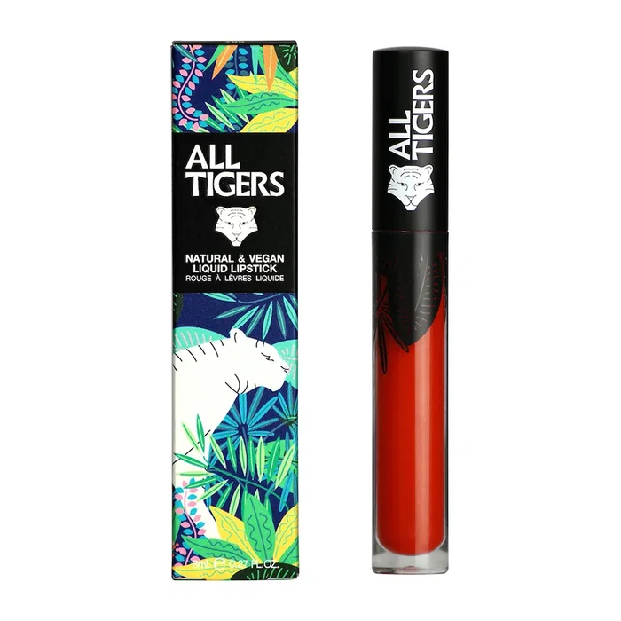 All Tigers Gloss à lèvres Naturel & Végan 886 Secoue le sol 8 ml