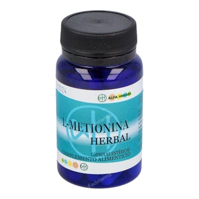 ALFA HERBAL L-METIONINA 60 capsules ALFA HERBAL L-METIONINA 60 capsules