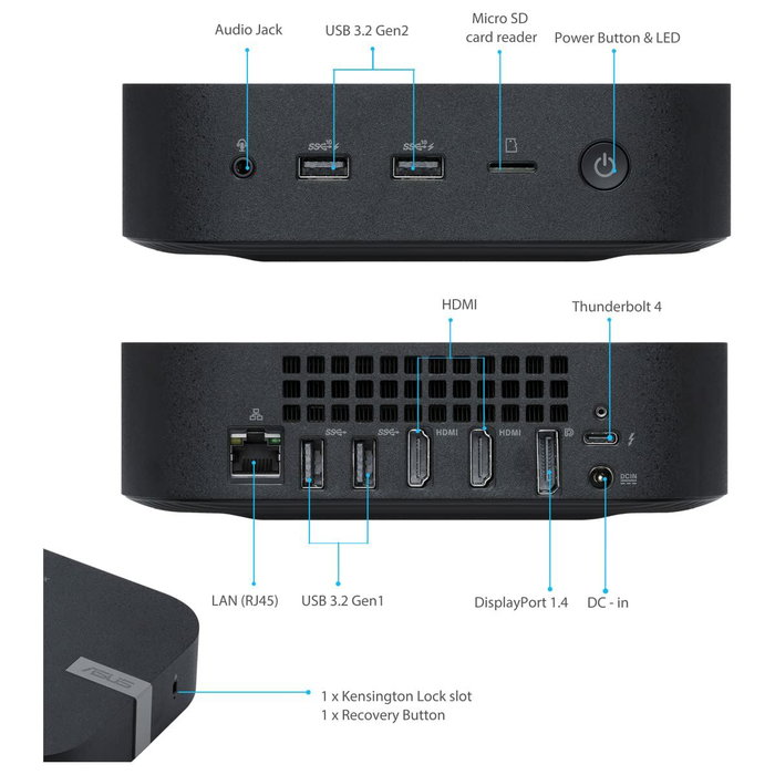 Mini PC Asus CHROMEBOX5-S3006UN Intel Core I3-1220P 8 GB RAM Mini PC Asus CHROMEBOX5-S3006UN Intel Core I3-1220P 8 GB RAM