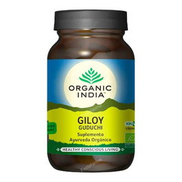 ORGANIC INDIA Giloy Guduchi Supplément Ayurvédique Organique