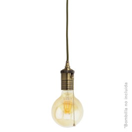 GSC Evolution Lampe suspendue String E27 1M Or vieux