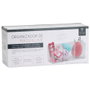 Cosmetic Club Organisateur de maquillage transparent à trois compartiments