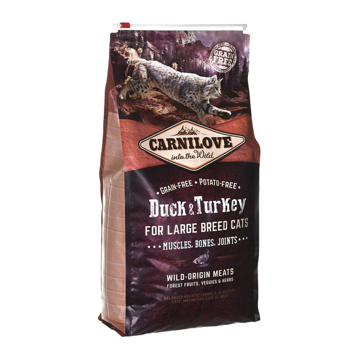Aliments pour chat Carnilove Adulte Canard 6 Kg