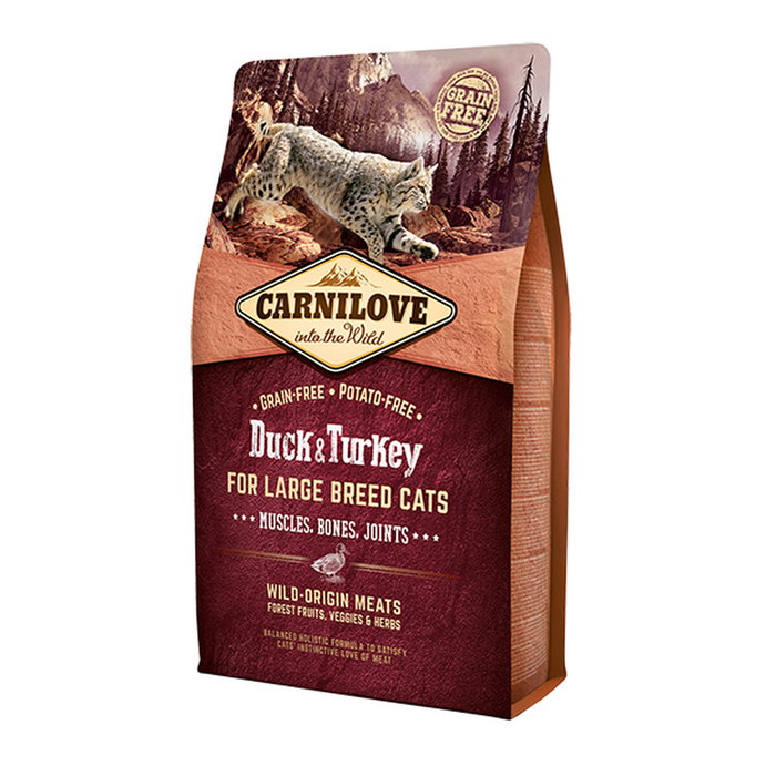 Aliments pour chat Carnilove Adulte Canard 6 Kg