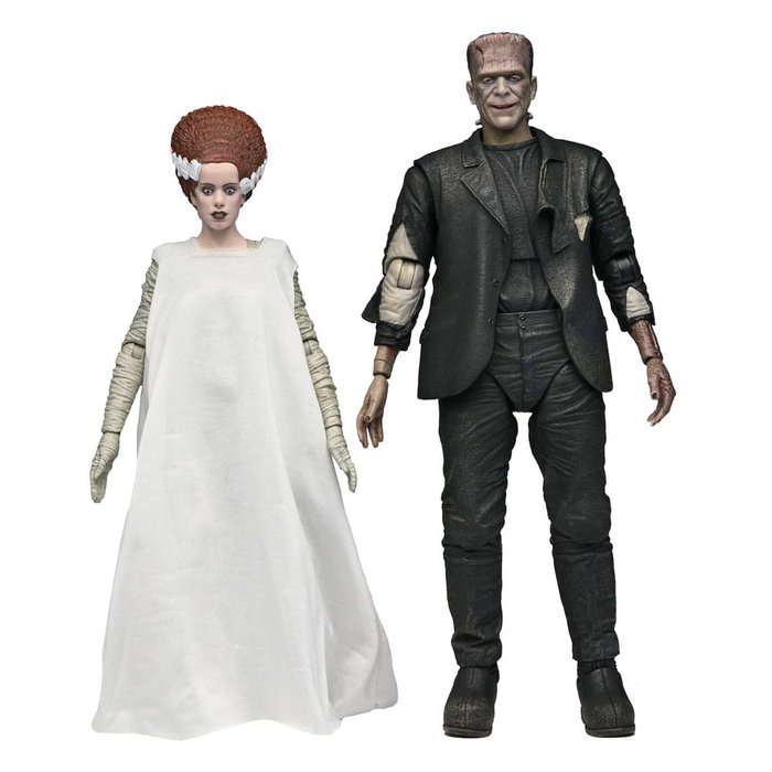 NECA Universal Monsters 2 pack figurines Bride of Frankenstein 90th Anniversary The Monster & His Mate 18 cm NECA Universal Monsters 2 pack figurines Bride of Frankenstein 90th Anniversary The Monster & His Mate 18 cm
