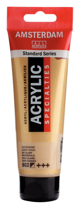 Amsterdam Standard Series Peinture Acrylique Or Clair 802 120 ml Amsterdam Standard Series Peinture Acrylique Or Clair 802 120 ml