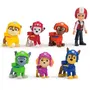 Spin Master - La Pat' Patrouille - Coffret Multipack de 7 Figurines Air Rescue avec les 6 Chiots et Ryder - Jeu pour Enfants Dès 3 Ans