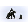 Schleich Famille de Gorilles des Plaines Wild Life