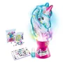 Canal Toys Lampe à Lave Licorne DIY Kit Créatif avec Stickers Illuminée - Set Complet Perles, Pierres, Colorants - OFG 297 - Fonctionne dans le Noir