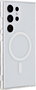 eSTUFF Coque magnétique hybride INFINITE OSLO pour Samsung Galaxy S24 Ultra - Transparente - 86% plastique recyclé - Protection anti-chutes - Compatible MagSafe
