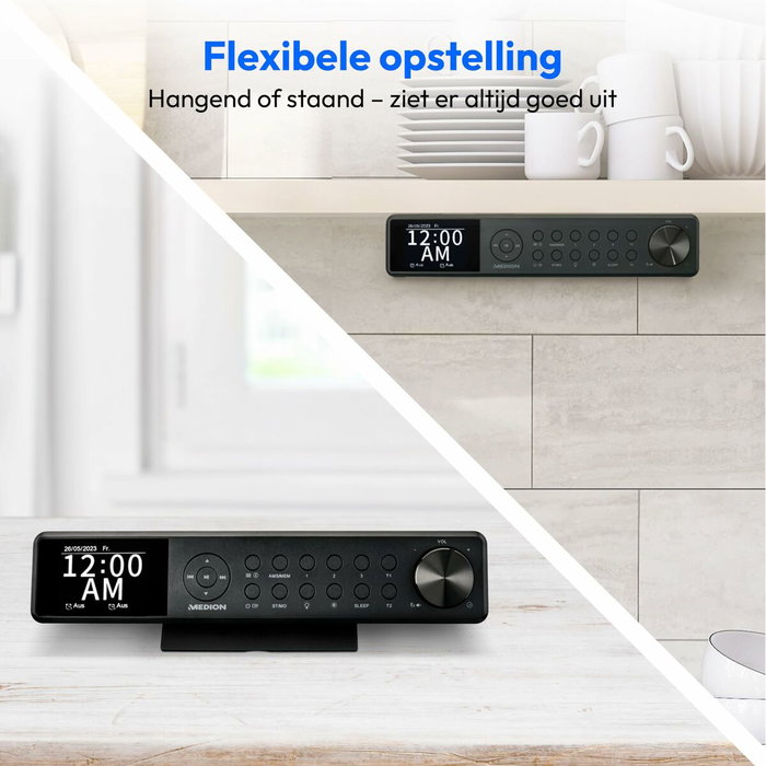 Medion Radio de Cuisine DAB+ Noir