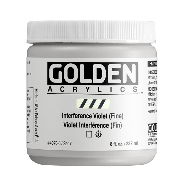 Golden Violet Interférence (Finition fine) Heavy Body 237 ml Golden Violet Interférence (Finition fine) Heavy Body 237 ml
