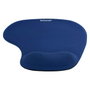SAVIO Support de souris et de poignet en gel, bleu foncé