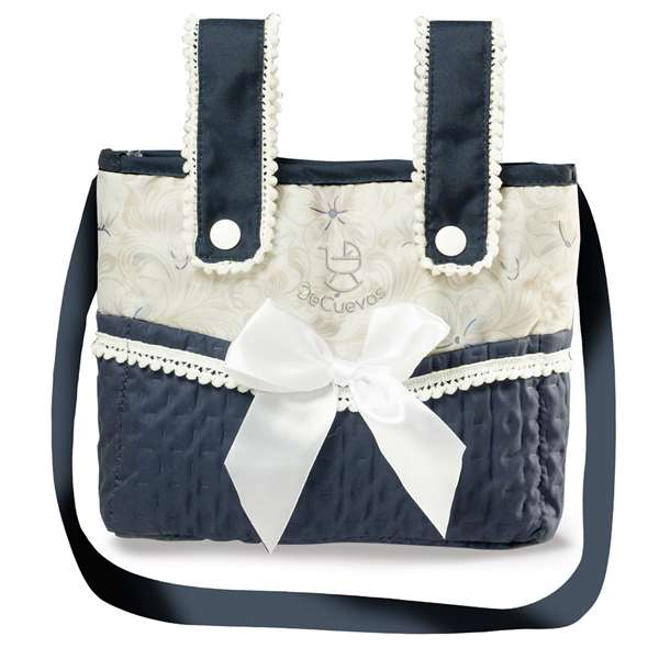 Decuevas Poussette de Poupée Pliable Vintage avec Parapluie - Dimensions 38x65x60 cm, en Métal, Plastique et Polyester