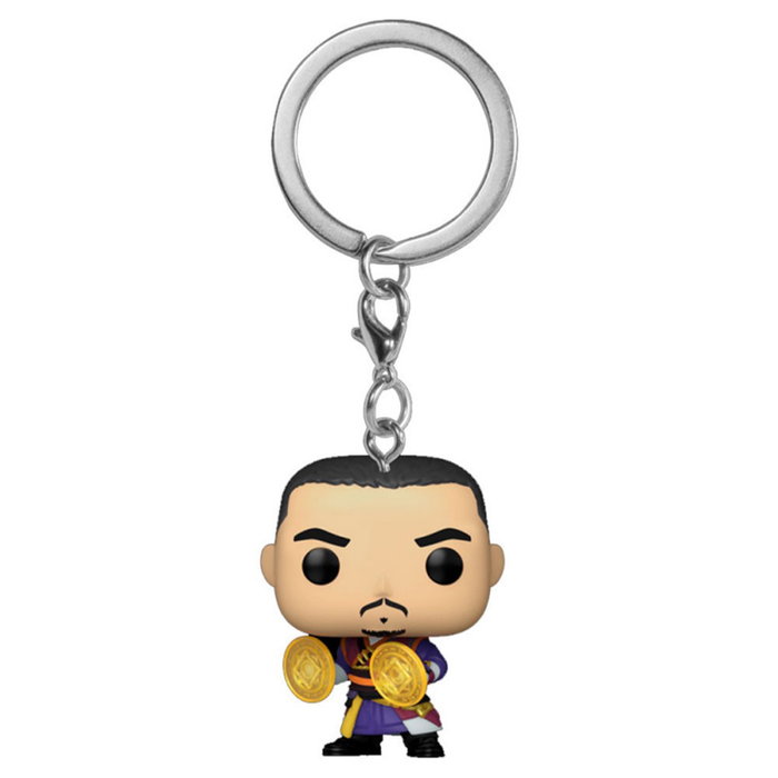Funko Pop Keychain Llavero Doctor Strange – Porte-clés personnage Wong Multivers de la Folie 4 cm Funko Pop Keychain Llavero Doctor Strange – Porte-clés personnage Wong Multivers de la Folie 4 cm