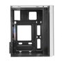 Mars Gaming MC300W Boîtier PC Micro-ATX Blanc avec 3 Ventilateurs FRGB et Fenêtre en Verre Trempé – Ref: MC300W