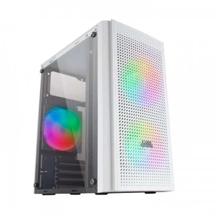 Mars Gaming MC300W Boîtier PC Micro-ATX Blanc avec 3 Ventilateurs FRGB et Fenêtre en Verre Trempé – Ref: MC300W Mars Gaming MC300W Boîtier PC Micro-ATX Blanc avec 3 Ventilateurs FRGB et Fenêtre en Verre Trempé – Ref: MC300W