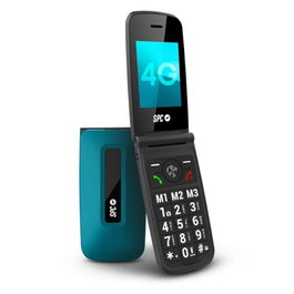 SPC 2342R Titan 4G Téléphone Senior 2,4 pouces Azul avec bouton SOS et Bluetooth 5.0