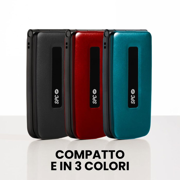 Téléphone portable pour personnes âgées SPC 2342A Bleu 128 GB 2,4"