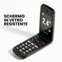 Téléphone portable pour personnes âgées SPC 2342A Bleu 128 GB 2,4"