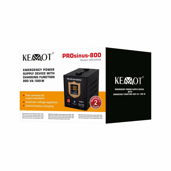 Système d'Alimentation Sans Interruption Interactif Kemot URZ3405B 500 W