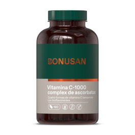BONUSAN Vitamine C 1000 Complexe d'ascorbatos 180 comprimés