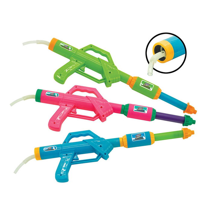 Bizak Juego Aqua Buuum Wazooka - Pistolet à eau compatible avec bouteilles plastique – portée 10 mètres, aléatoire Bizak Juego Aqua Buuum Wazooka - Pistolet à eau compatible avec bouteilles plastique – portée 10 mètres, aléatoire