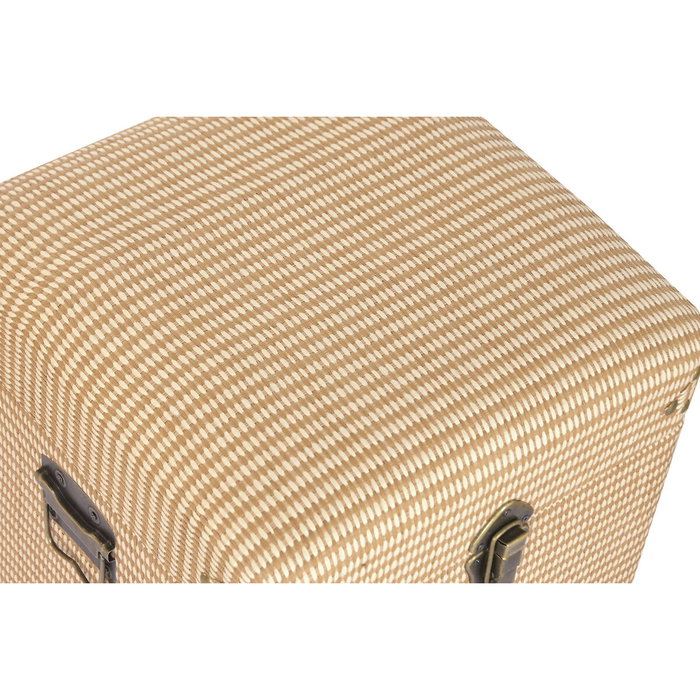 Home ESPRIT Lot de 3 paniers Naturel Traditionnel