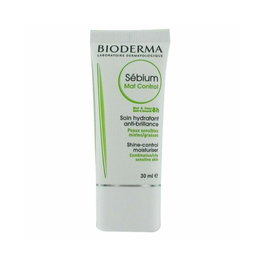 Bioderma Sebium Mat Control - Fluide Matifiant pour Peaux Sèches à Mixtes - 30 ml